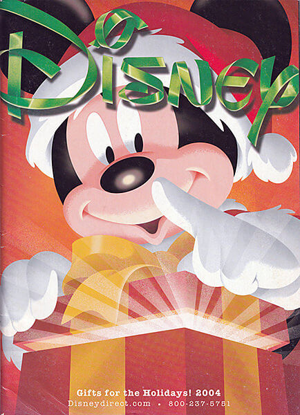 Catalog Disneydirect.com Gifts for the Holidays! 2004