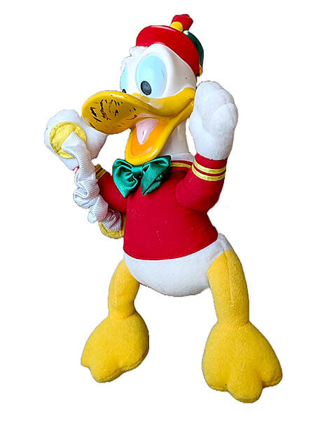 Donald plush figure Marching Band