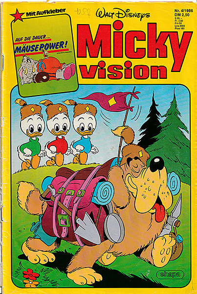 Mickyvision 4/1986 (Z: 3+)