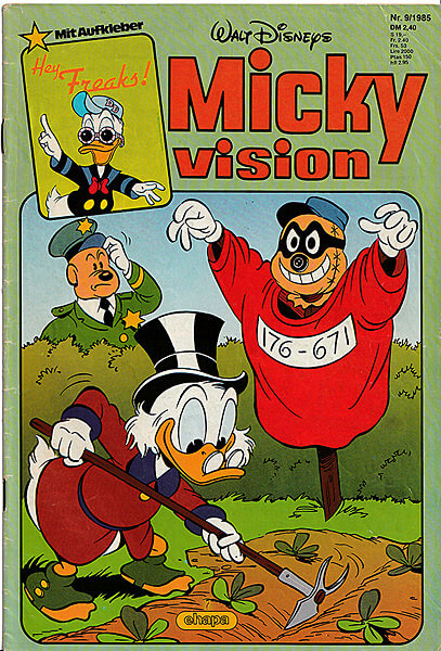 Mickyvision 9/1985 (Z: 2-)