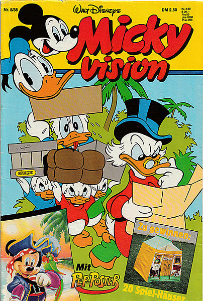 Mickyvision 8/1988 (Z: 2+)