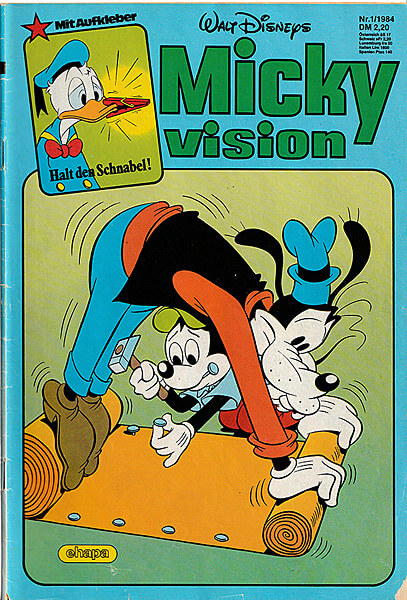 Mickyvision 1/1984 (Z: 2-)