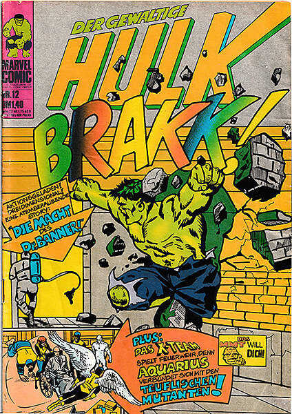 Marvel Comic - Der gewaltige Hulk 12 (Grade: 1-)