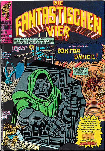 Marvel Comic - Die Fantastischen Vier 15 (Grade: 1-2)