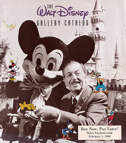 The Walt Disney Gallery Catalog (Weihnachten 1997)