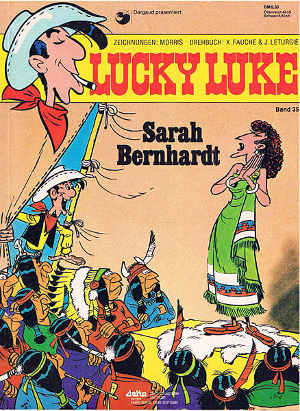 Lucky Luke 35: Sarah Bernhardt (Softcover) (Z: 1-2)