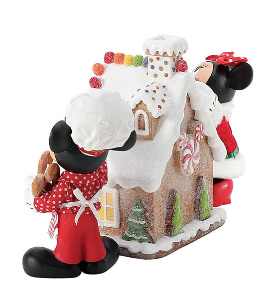 Mickey and Minnie's Gingerbread House (POSSIBLE DREAMS BY D56) Figurine