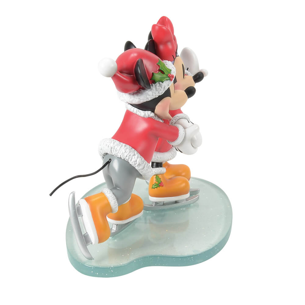 Micky und Minnie Maus Schlittschuhlauf (DISNEY TRADITIONS) Figur