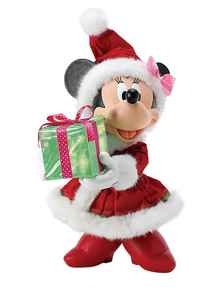 MINNIES BIG GIFT with light (POSSIBLE DREAMS BY D56) Figurine