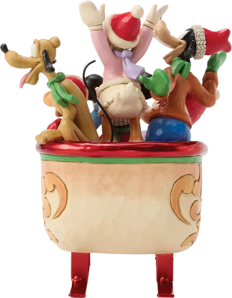 Micky & Freunde "Ein Schlitten voller Freude" (DISNEY TRADITIONS) Figur