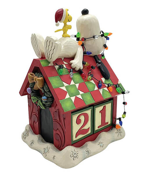 Snoopy Weihnachts-Countdown (PEANUTS BY JIM SHORE) Figur