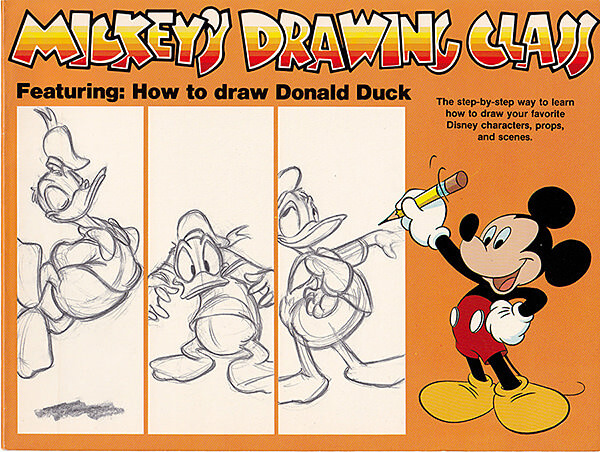Mickeys Drawing Class How to draw Donald Duck