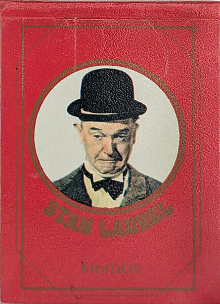 Stan Laurel Memos Notizblock