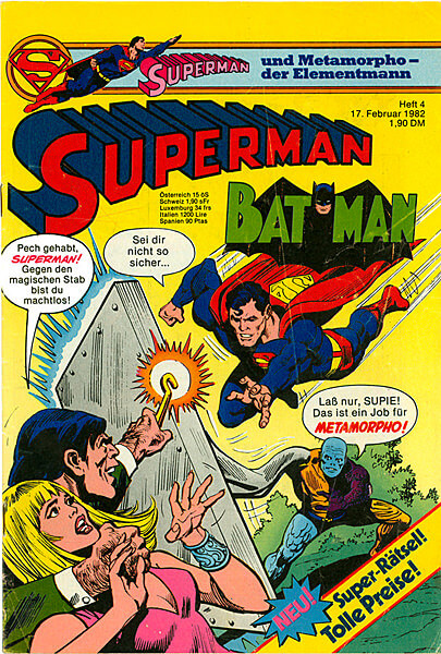Superman Batman 4/1982 [EHAPA] (Grade: 2)