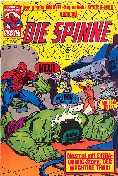 Die Spinne 17 (Grade: 1-)