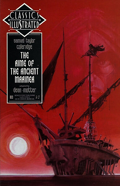 Classics Illustrated 24: Samuel Taylor Coleridge - The Rime of the Ancient Mariner [adaptation Dean Motter] (Grade: 0-1)