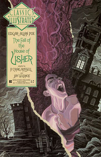Classics Illustrated 14: Edgar Allan Poe - The Fall of the House of Usher [adaptation P. Craig Russell] (Z: 0-1)
