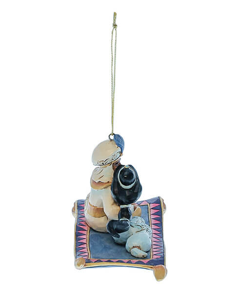 Aladdin and Jasmine Hanging Ornament (DISNEY TRADITIONS) Figurine