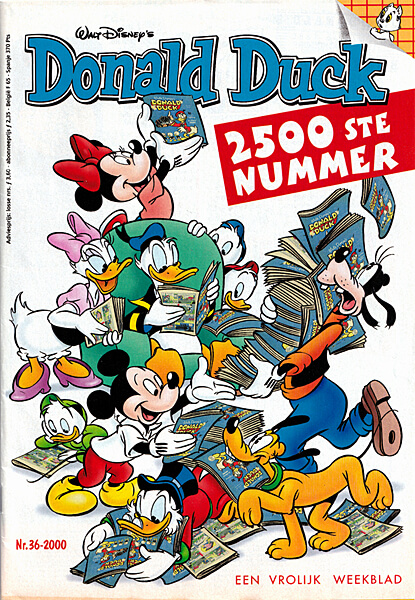 Donald Duck 36/2000 (2500ste nummer) (Grade: 0-1)
