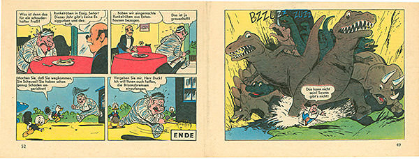 Micky Maus 25/1960 · 1 Beilagenstreifen (Z: 2-)