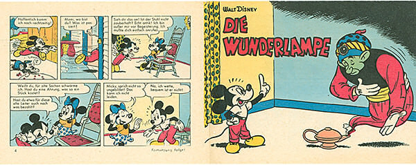 Micky Maus 6/1961 · 1 Beilagenstreifen (Z: 1-)
