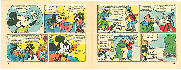 Micky Maus 30/1960 · 1 Beilagenstreifen (Z: 2+)