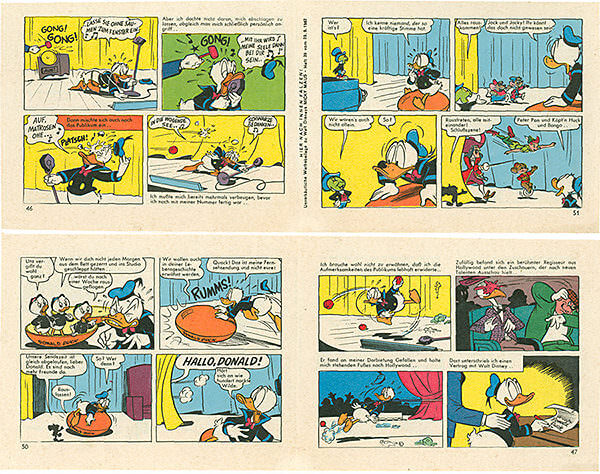 Micky Maus 39/1962 · 2 Beilagenstreifen (Z: 1-2)