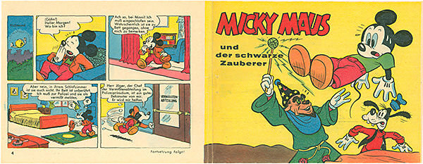 Micky Maus 25/1960 · 1 Beilagenstreifen (Z: 2-3)