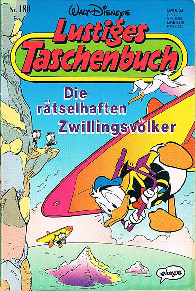 Lustiges Taschenbuch 180: Die rätselhaften Zwillingsvölker (Z: 1-)