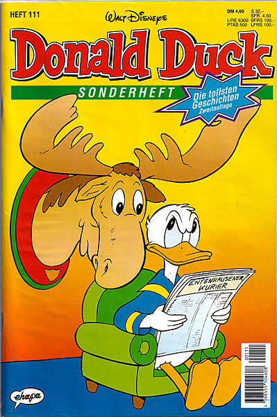 Die tollsten Geschichten von Donald Duck 111 Zweitauflage (Z: 0-1)