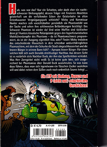 Lustiges Taschenbuch 389: Im Bann des Phantoms (Z: 1-2)