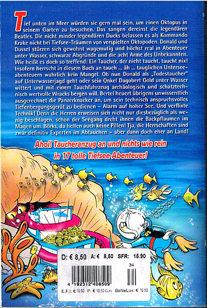 Lustiges Taschenbuch Spezial 34: Abenteuer unter Wasser (Z: 1)