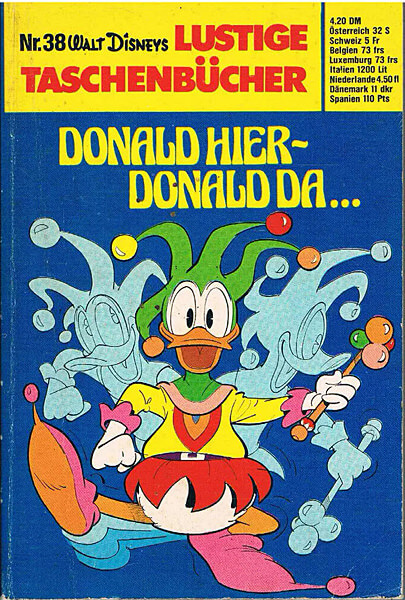 Lustiges Taschenbuch 38: Donald hier - Donald da ... (Z: 1+)