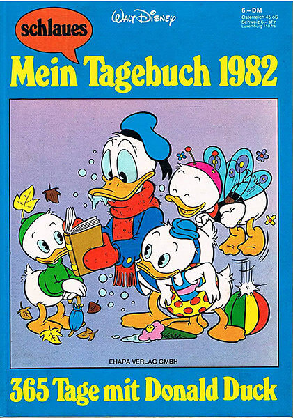 Donald Duck - Mein schlaues Tagebuch 1982