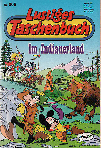 Lustiges Taschenbuch 206: Im Indianerland (Z: 1+)