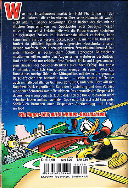 Lustiges Taschenbuch 398: Phantomias Superstar (Z: 0-1)
