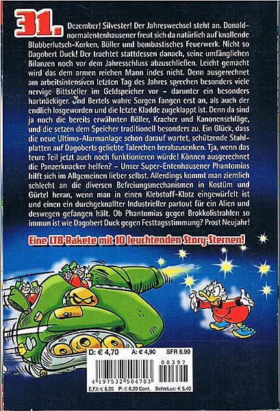 Lustiges Taschenbuch 397: Geldspeicher in Gefahr (Z: 1+)