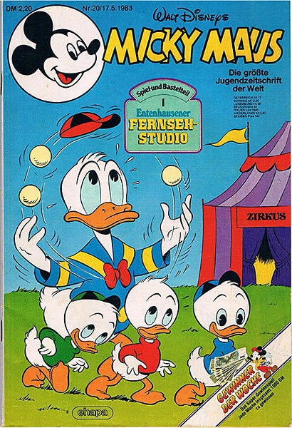 Micky Maus 20/1983 (Grade: 1-)