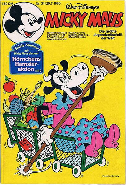 Micky Maus 31/1980 (Grade: 1+)