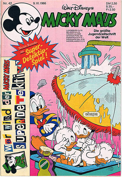 Micky Maus 42/1986 (Grade: 1+)