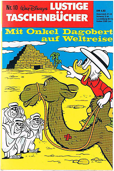 Lustiges Taschenbuch 10: Mit Onkel Dagobert auf Weltreise (Grade: 0-1)