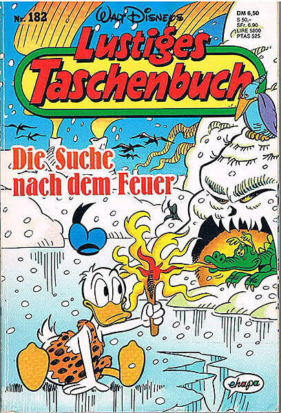 Lustiges Taschenbuch 182: Die Suche nach dem Feuer (Z: 1-2)