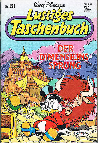 Lustiges Taschenbuch 151: Der Dimensions-Sprung (Grade: 1+)
