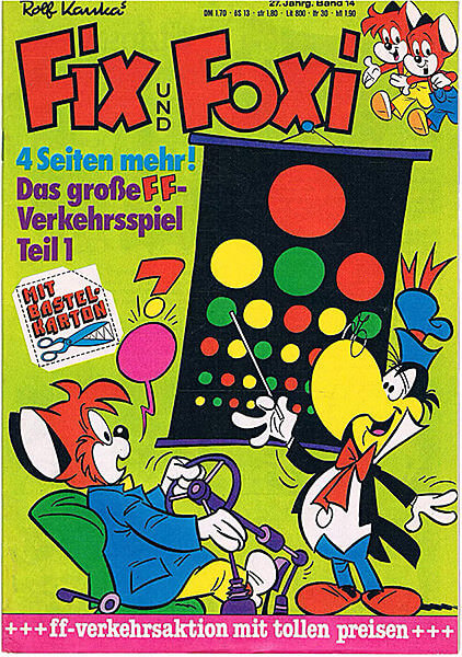 Fix und Foxi 27. Jahrgang Band 14/1979 (Z: 1+)