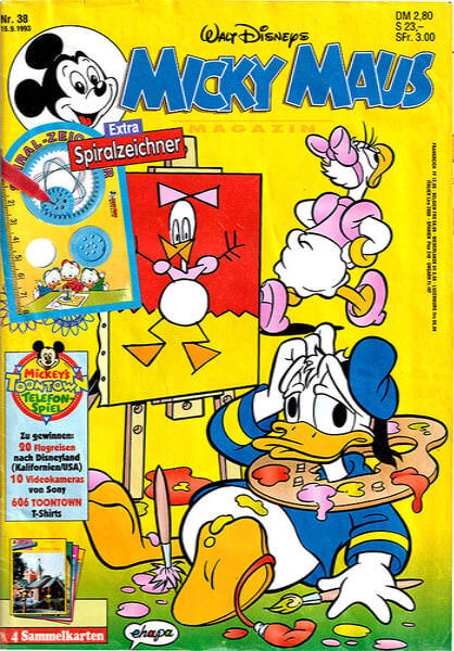 Micky Maus 38/1993 (Z: 1+)