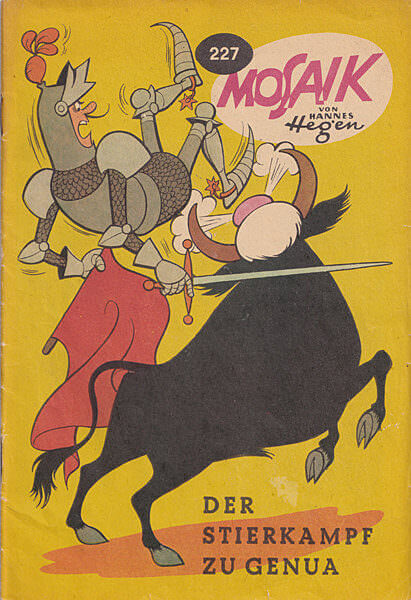 Mosaik 227 (10/1975): Der Stierkampf zu Genua (Z: 1-)