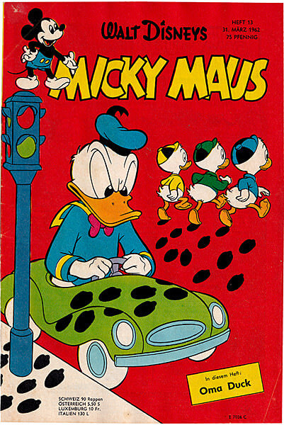 Micky Maus 13/1962 (Z: 1-)