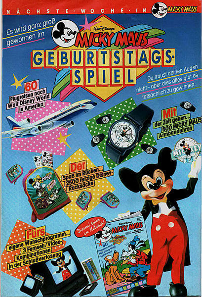 Micky Maus 33/1988 (Z: 1-)