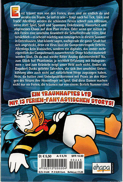 Lustiges Taschenbuch 445: Ein Traum von Ferien (Z: 0-1)