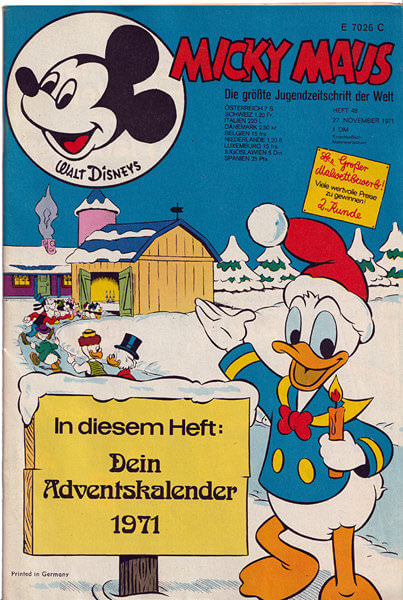Micky Maus 48/1971 (Z: 1-)